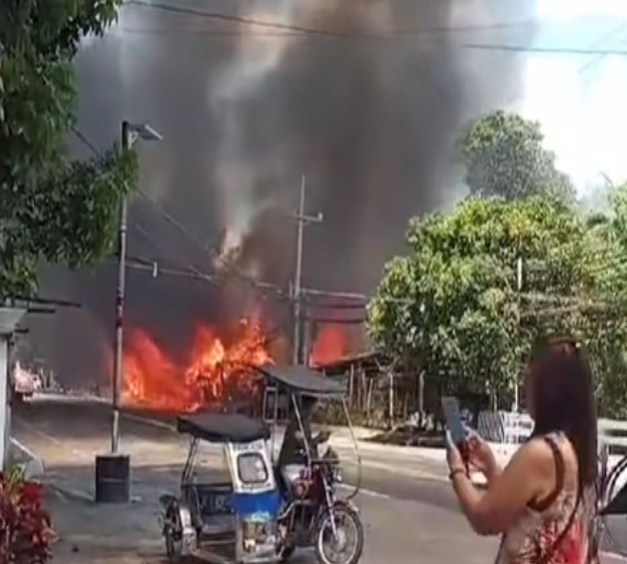 Fire breaks out along Maharlika Highway in Sariaya — Are our roads prepared for emergencies?